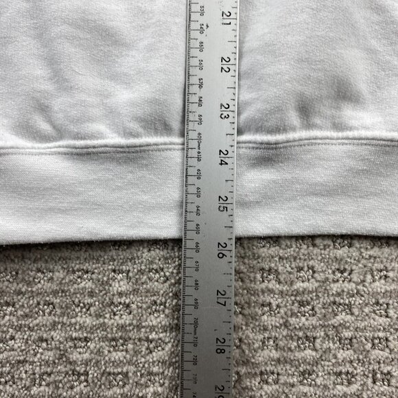 Victoria British Columbia Canada Hoodie Sweater Men Medium M White Activewear - Picture 10 of 10